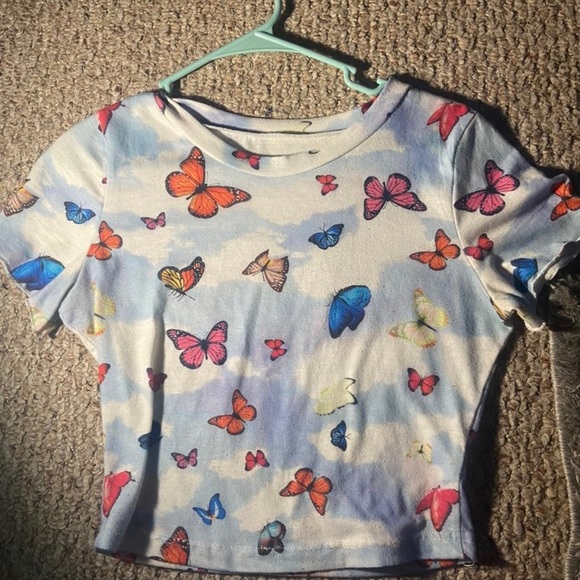 Butterfly Crop top - Picture 1 of 2
